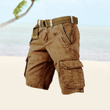 Vielseitige Cargoshorts für Herren – Iman – Braun