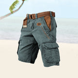 Vielseitige Cargoshorts für Herren – Iman – Blau