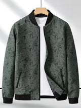 Dagan - Lässige Sportjacke Mit Langen Ärmeln Und Reißverschluss – Armeegrün