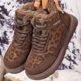 Elizia – Schnürschuhe Mit Dicker Sohle – Braun