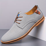 Muoja – Schnürschuhe Aus Kunstleder – Grau