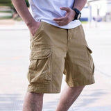 Herren Cargo Hose in regulärer Passform – Braun