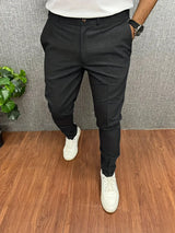 Herren Hose Slim Fit | Leicht Bequem – Dunkelgrau