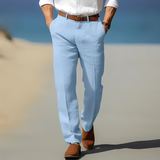 Kyle - Bequeme Herren-Knöchelhose – Blau