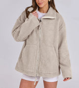 ARIA | COZY COAT – Apricot
