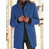 Zenny | Elegante Windbreaker-Jacke – Blau