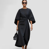 Mica | ELEGANTE KLEID – Schwarz