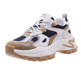 Romilly | Student Freizeitschuhe mit Retro-Farben – Khaki