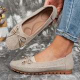 Rofia – Lässige Rutschfeste Leder Pantoffel – Beige