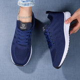 Damen-Sneaker mit Leichtbauweise | sportliche Ausrichtung – Marineblau