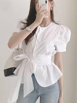 Bluse für Damen – Weiß