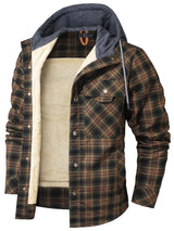 Trake – wattierte waldjacke – Grün