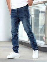 Casual Stylische Herrenjeans - Liam – Blau