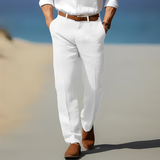 Kyle - Bequeme Herren-Knöchelhose – Weiß