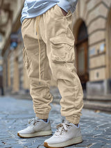 Baruch - Atmungsaktive Cargo Hose Mit Kordelzug in Der Taille – Beige