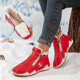 Annegret™ | Elegante Winterstiefeletten mit Wohlfühlkomfort – Rot
