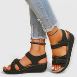 Leliana | Orthopädische Sandalen – Schwarz