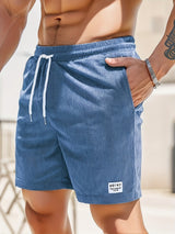 Carl Kordhose mit Kordelzug – Blau