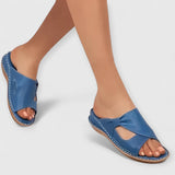 ANISSA | Elegante orthopädische Sandalen – Blau