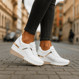 Mathilda | Damen Sneaker Lyria Rise – Moderne Sneaker Damen – Weiß