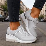 Mathilda | Damen Sneaker Lyria Rise – Moderne Sneaker Damen – Grau
