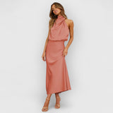 Rebecca | Elegantes Eventkleid – Pfirsich