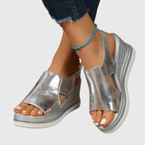 Veronica | Orthopädische Sandale für Damen – Silber