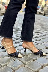 Florette | Chic Slingback Heels – Beige