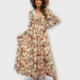 Helen - Stilvolles Abendkleid – Aprikose