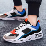 Wes - herren-turnschuhe im retro-stil – Blau