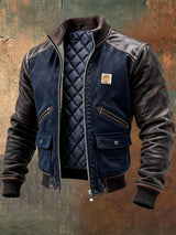 Arvendon – Elegante Gequiltete Jacke – Blau