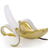 Banane Tischlampe – Kreatives Design & Spaßige Deko-Leuchte – Gold