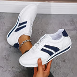 Eirene - Freizeit-Sneaker zum Schnüren – Weiß