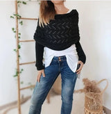 Marina™ Elegante Boho-Wärme – Schwarz