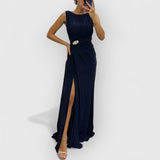 Raine | Maxikleid, das Sie strahlen lässt – Marineblau