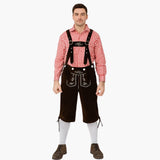 Besticktes Trachten Outfit mit Hemd für Herren - Oktoberfest 2025 – Rot