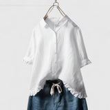 Celeste | Elegante Bluse – Weiß