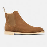 Leon | Chelsea-Stiefel aus edlem Wildleder – Braun