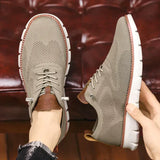 Brandon – Leichte Freizeit-Sneaker – Hellbraun