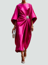 Isadora - Elegantes Maxikleid im zeitlosen Design – ROSA