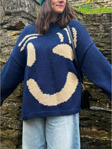 Fröhlicher Sonntag Wohlfühl-Strickpullover – Nvy