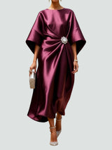 Isadora - Elegantes Maxikleid im zeitlosen Design – ROT
