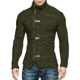 OSCAR KLASSICH STRICKPULLOVER – ARMY