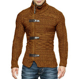 OSCAR KLASSICH STRICKPULLOVER – BRAUN