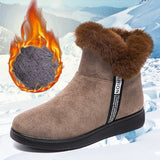 Cozy - damenschuhe mit Innenfutter – Braun