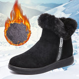 Cozy - damenschuhe mit Innenfutter – Schwarz