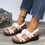 Komfortable & Ergonomische Damen Freizeitsandalen – Weiß