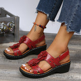 Komfortable & Ergonomische Damen Freizeitsandalen – Rot