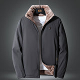 Designer - herrenparka – Dunkelgrau