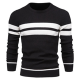 DAWSON - STRICKPULLOVER FÜR MÄNNER – Schwarz